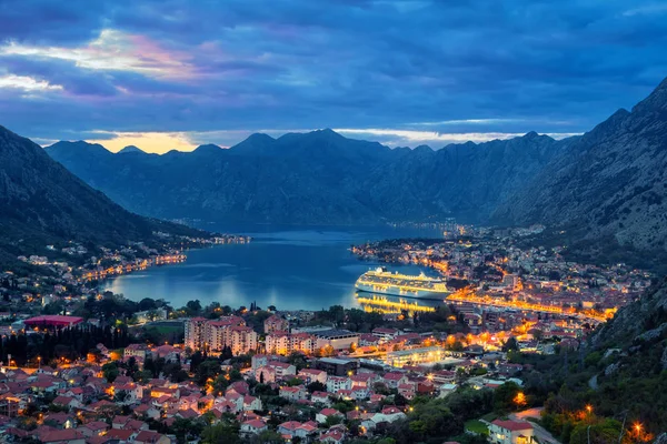 Baai van Kotor, Montenegro — Stockfoto