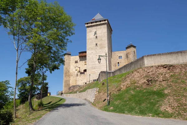 14. Jahrhundert mauvezin Schloss, Frankreich — Stockfoto
