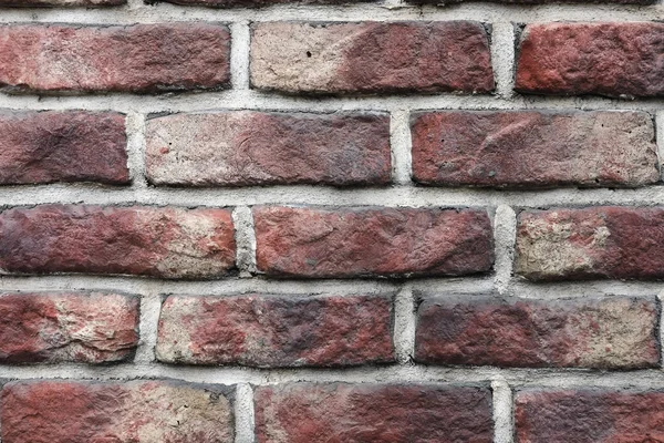 Kırmızı duvar tuğlası arkaplan dokusu