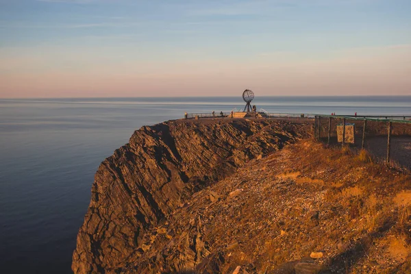 View Nordkapp North Cape Norway Northernmost Point Mainland Norway Europe — Stock Photo, Image