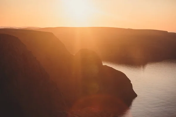 Vista Nordkapp Cabo Norte Noruega Punto Más Septentrional Noruega Continental — Foto de Stock