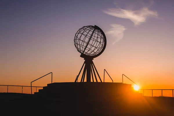 View Nordkapp North Cape Norway Northernmost Point Mainland Norway Europe — Stock Photo, Image