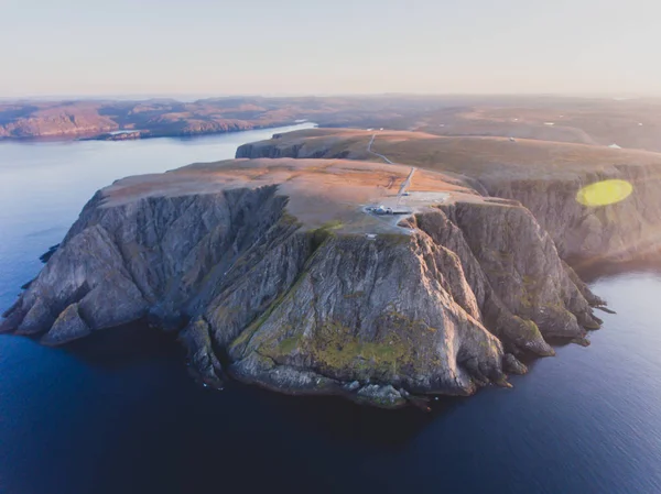 Vista Nordkapp Cabo Norte Noruega Punto Más Septentrional Noruega Continental — Foto de Stock