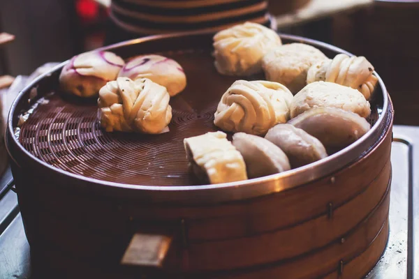 상하이 아시아 음식의 종류의 — 스톡 사진