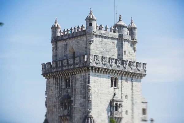 View Belem District Civil Parish Municipality Lisbon Portugal Belem Tower — Stock Photo, Image