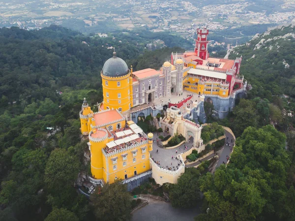 Pena Palace Romanticist Castle Municipality Sintra Portugal Lisbon District Grande — Stock Photo, Image