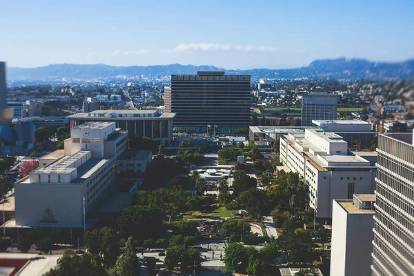 Los Angeles Los Angeles Şehir Hal Gözlem Güverteden Görülen Şehir — Stok fotoğraf