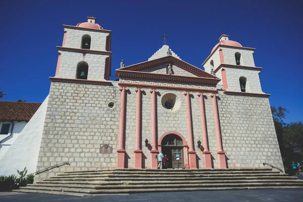 Vista Old Mission Santa Barbara Condado Santa Barbara California Estados —  Fotos de Stock