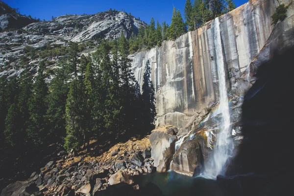 Sis Trail Yosemite Milli Parkı Sierra Nevada California Amerika Birleşik — Stok fotoğraf