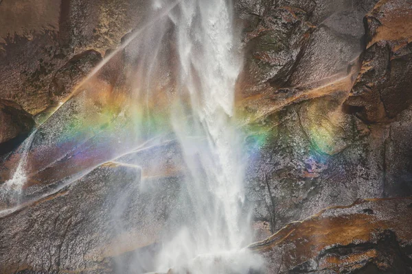 View Mist Trail Yosemite National Park Sierra Nevada California United — Stock Photo, Image