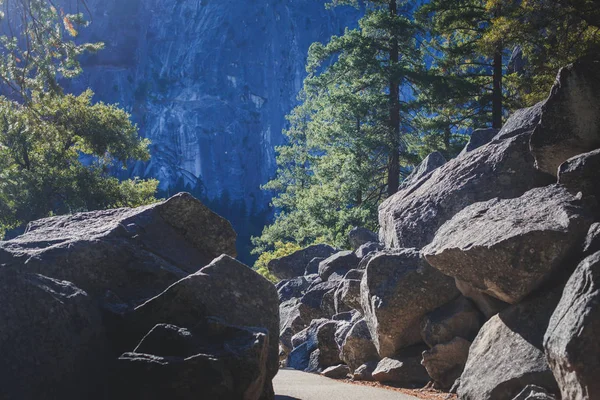 Sis Trail Yosemite Milli Parkı Sierra Nevada California Amerika Birleşik — Stok fotoğraf