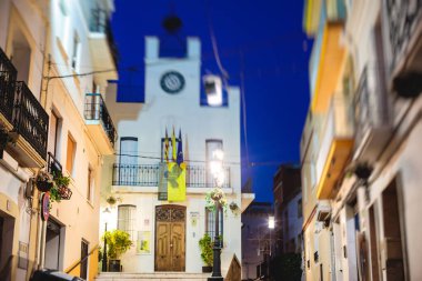 Calpe Eski Kasabası, Calp, Marina Alta, Alicante ili, Valencia Topluluğu, İspanya