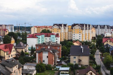 Zelenogradsk manzarası, eski Cranz, sahil beldesi, Zelenogradsky Bölgesi, Kaliningrad Oblastı, Rusya, Sambiya kıyı şeridi, Baltık Denizi 'ndeki Curonian Spit' i, sahil ve kıyı şeridi