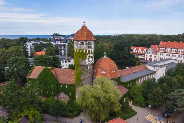 Blick Auf Swetlogorsk Ehemals Deutsches Rauschen Küstenkurort Bezirk Swetlogorsk Oblast — Stockfoto