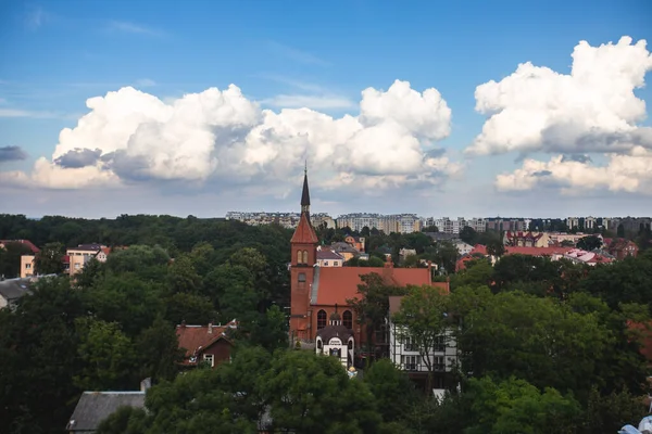 Άποψη Ενός Zelenogradsk Πρώην Cranz Παράκτιο Θέρετρο Zelenogradsky District Kaliningrad — Φωτογραφία Αρχείου