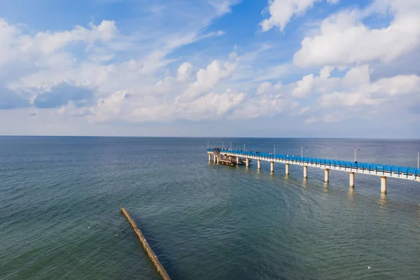 Zicht Een Zelenogradsk Voormalig Cranz Badplaats Zelenogradsky District Kaliningrad Oblast — Stockfoto