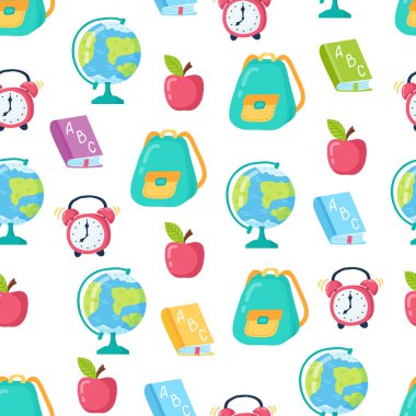 Okul gereçleri ve yaratıcı unsurlarla komik, pürüzsüz bir düzen. Okul geçmişine dönelim..