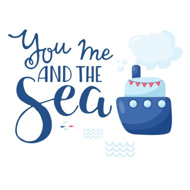 Vektör doodle illüstrasyon kart.