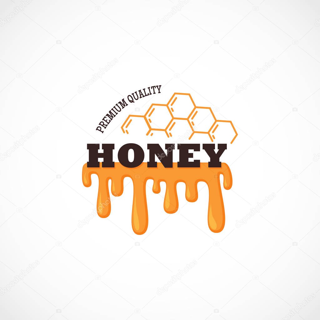 Honey Comb Logo Template Design Vector, Emblem, Design Concept, Creative Symbol, Icon