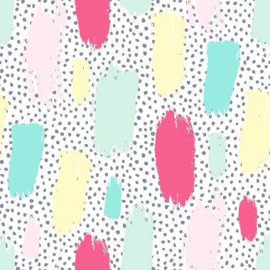 .Soyut seamless modeli. Tebrik kartları, davetiyeler için evrensel parlak arka plan. Mürekkep ve marker suluboya doku çizdiği.