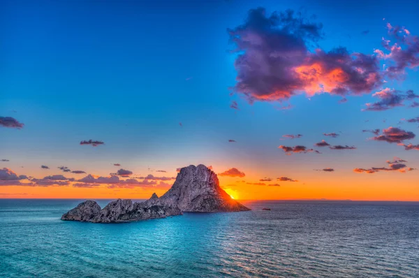 Vedra Ibiza Roca Eivissa — Foto de Stock