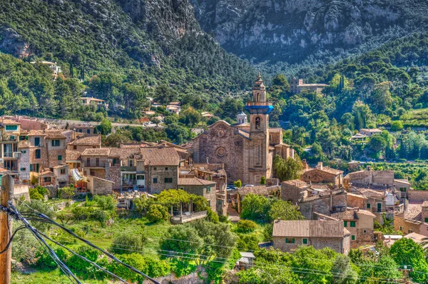 Cidade Valldemossa Palma Maiorca — Fotografia de Stock