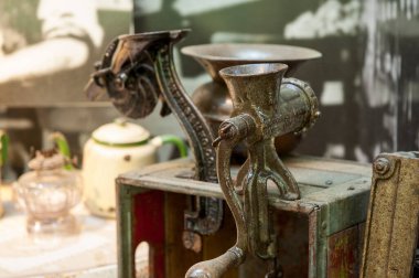 Vancouver Capilano 'daki servet avcısı aletleri.