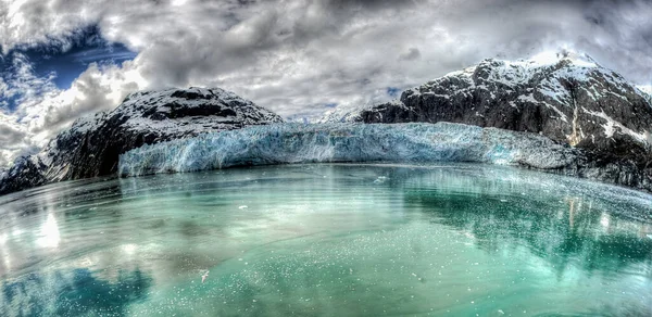 Glaciar Marguerite Parque Nacional Glaciar Bay Alaska — Foto de Stock