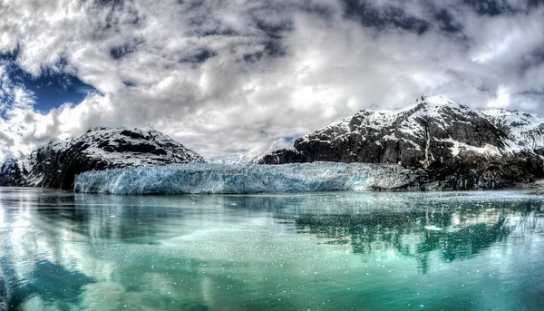 Glaciar Marguerite Parque Nacional Glacier Bay Alasca — Fotografia de Stock