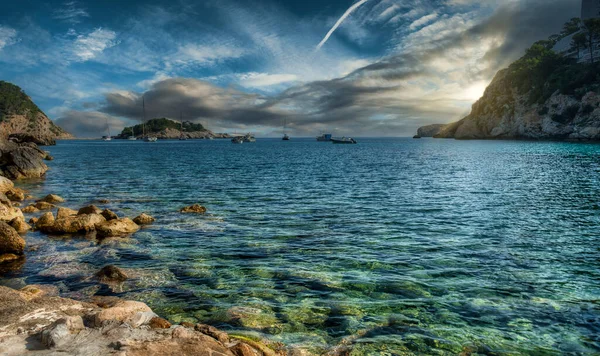 Hafen Von San Miguel Ibiza Spanien — Stockfoto