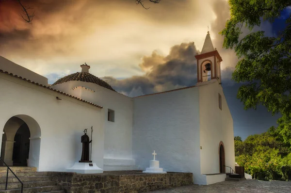 Церква Сан Хуан Лабрітха Балеарських Островах Також Сан Хуан Баутіста — стокове фото
