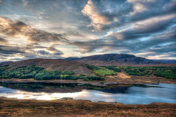 Loch Loyne Scottish Highlands — стокове фото