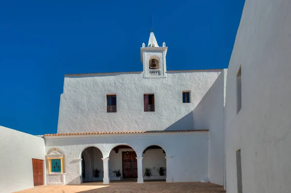 Chiesa San Miguel Balansat Sull Isola Ibiza — Foto Stock