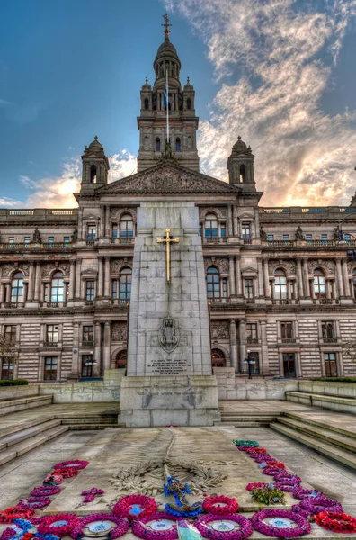 Glasgow City Chambers Stad Glasgow Schotland Verenigd Koninkrijk — Stockfoto