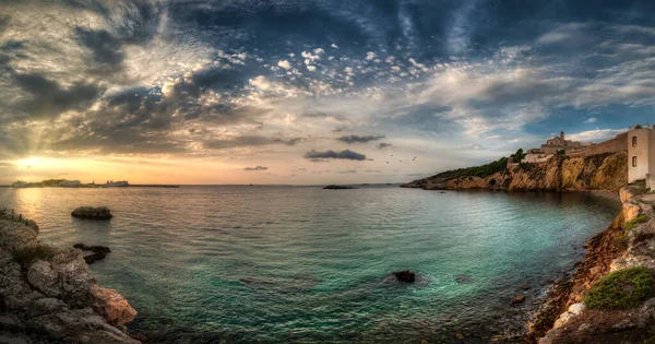 Ibiza Een Van Balearen Een Archipel Van Spanje Middellandse Zee — Stockfoto