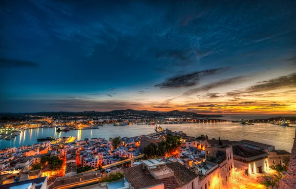 Ibiza Capital Homónima Isla Española Las Islas Baleares Mar Mediterráneo — Foto de Stock