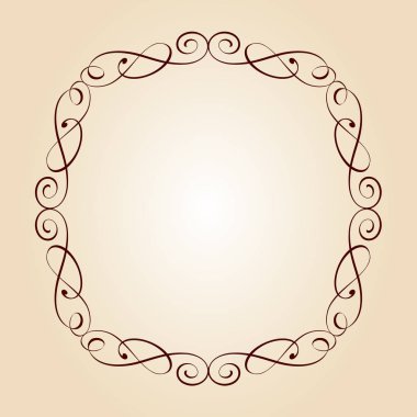  Vektör retro çerçeveler. Vektör çizim.