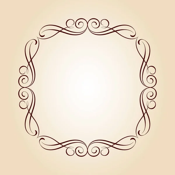 Elegante Frame Vectorillustratie — Stockvector