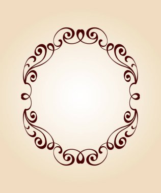  Vektör retro çerçeveler. Vektör çizim.