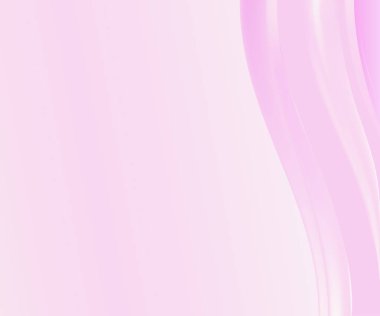 Dalgalı elemanları ile pembe arka plan. Vektör çizim.