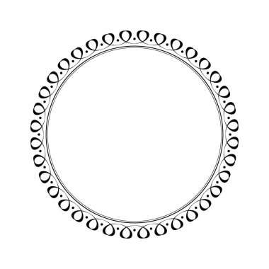 Vektör retro çerçeveler. Vektör çizim.