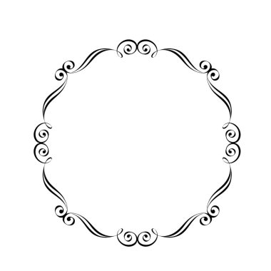 Vektör retro çerçeveler. Vektör çizim.