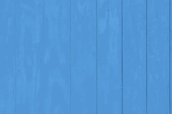 古い素朴な木の板の閉鎖は青を描いた — ストック写真