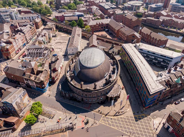 May 2020 Corn Exchange Aerial Photo — Stock Photo, Image