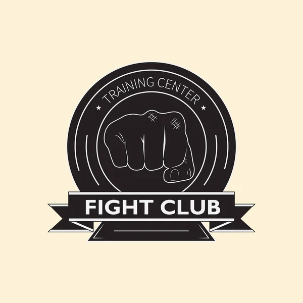 Emblem Fiight Club — стоковый вектор