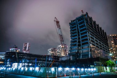 Yokohama Minato Mirai 'nin yüksek binası.