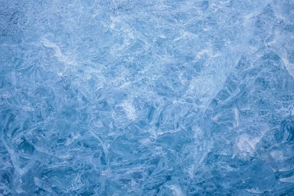 Buz Mağarası Buz Duvarı Zlanda Vatnajokull Buzulu — Stok fotoğraf