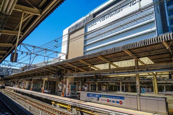 Imagem Estação Yokohama Sem Pessoas — Fotografia de Stock