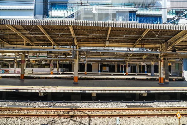 Immagine Della Stazione Yokohama Senza Persone — Foto Stock