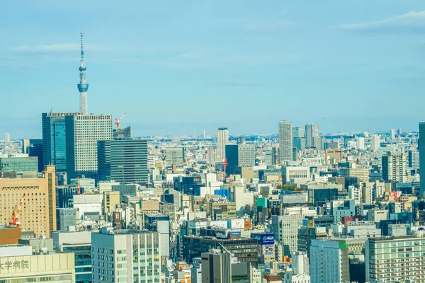 Tokio Stadsgezicht Gezien Vanaf Tokio Tower Observatory — Stockfoto